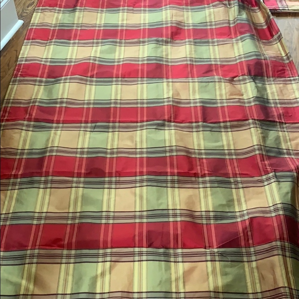 Custom, Dining room curtains. 98 inches long.